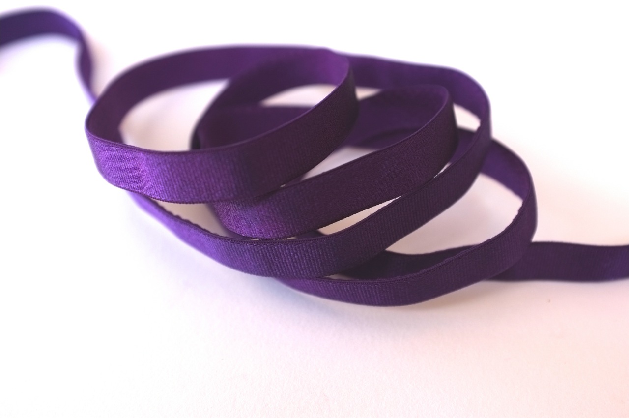 purple bra strap elastic